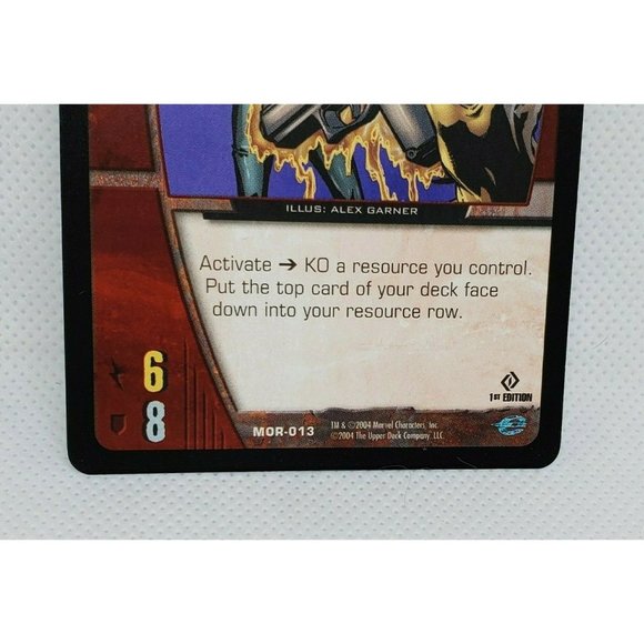 Vintage Jean Grey And Nightcrawler V.S. System Collectible X-Men Marvel Card - Picture 9 of 11